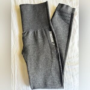 Gymshark Energy Seamless-Charcoal Grey-Size Small.